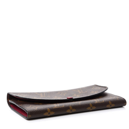 Louis Vuitton Monogram Emilie Wallet Fuchsia 4 of 6