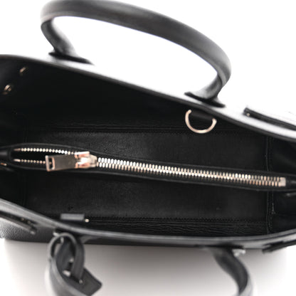 Saint Laurent Grained Calfskin Baby Sac De Jour Black 5 of 13