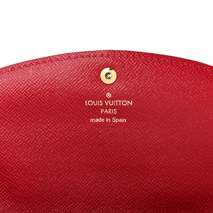 Louis Vuitton Damier Ebene Caissa Wallet Cherry 6 of 11