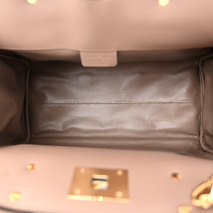 Salvatore Ferragamo Calfskin Large Studio Bag Caraway Seed 6 of 11