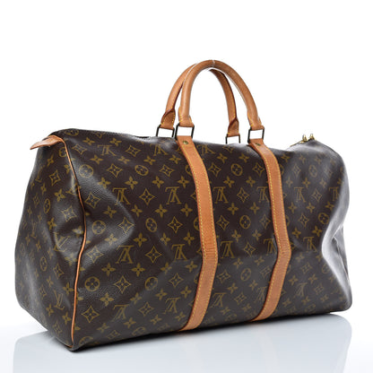 Louis Vuitton Monogram Keepall 50 3 of 12