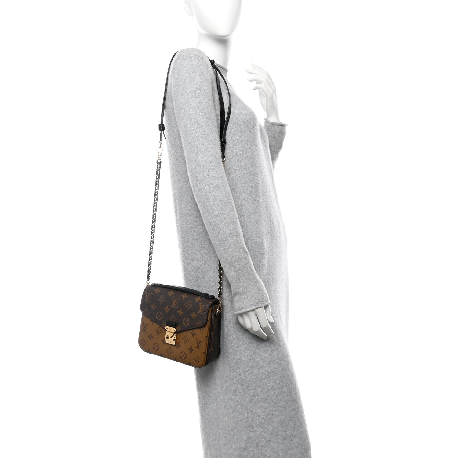 Louis Vuitton Reverse Monogram Pochette Metis Backpack 2 of 10
