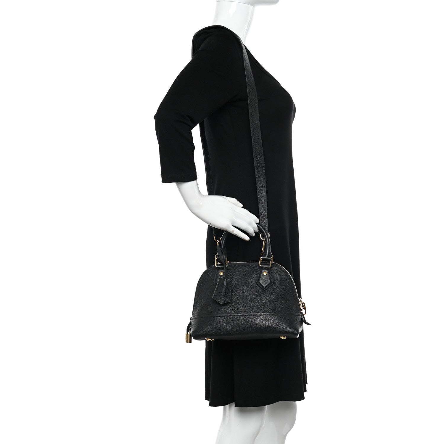 Louis Vuitton Empreinte Neo Alma BB Black 2 of 11
