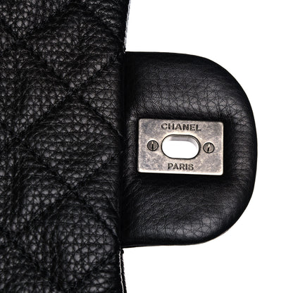 Chanel Calfskin Quilted XXL Travel Flap Bag Black 7 of 14
