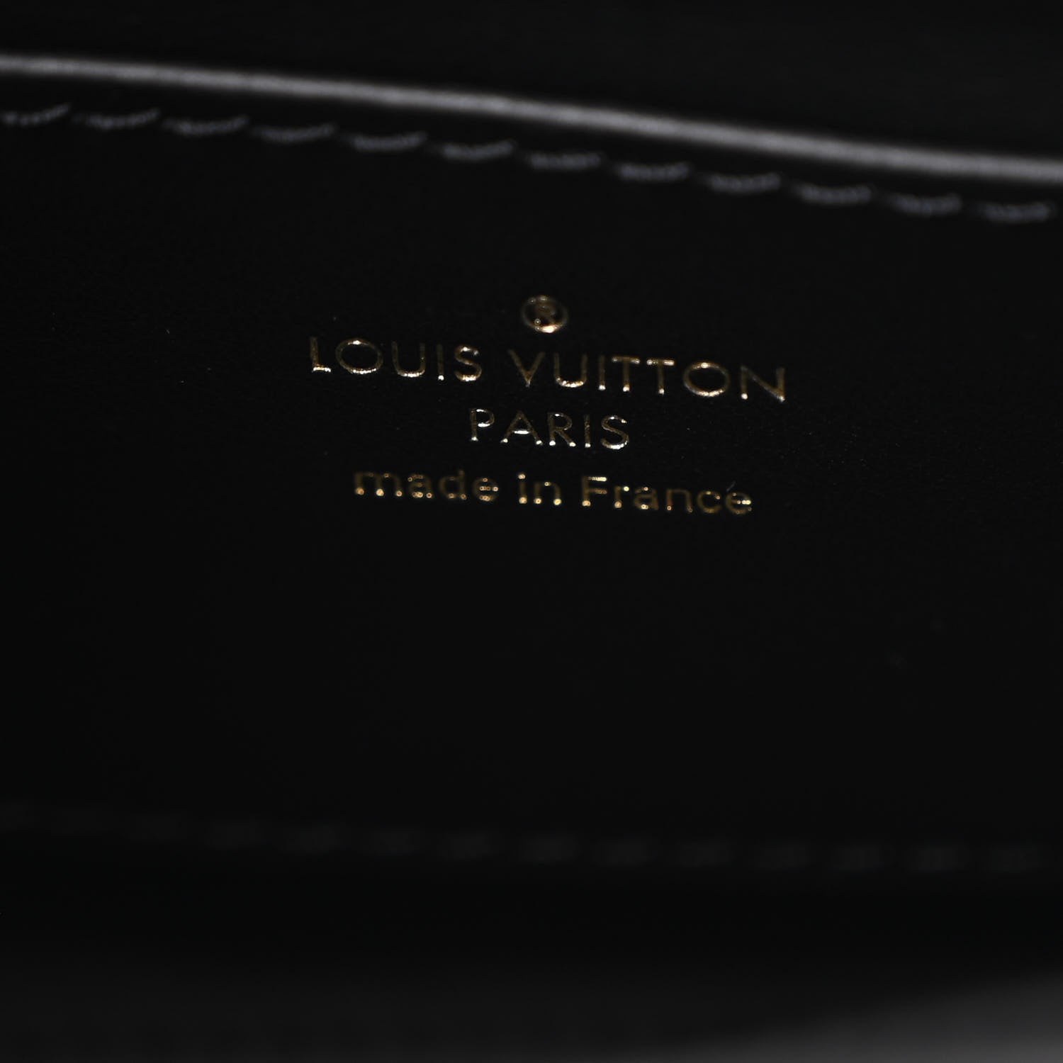 Louis Vuitton Lambskin Malletage Top Handle GO-14 MM Black 7 of 10