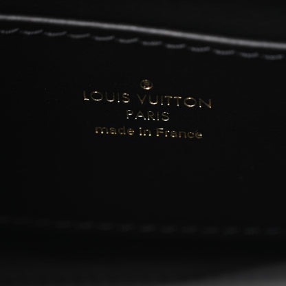 Louis Vuitton Lambskin Malletage Top Handle GO-14 MM Black 7 of 10