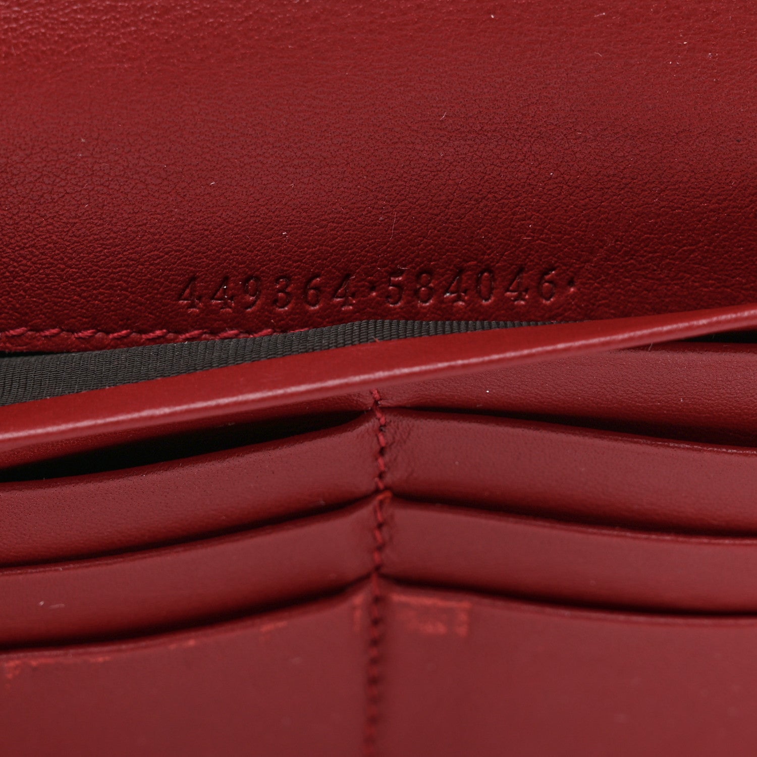 Gucci Soft Microguccissima Continental Zip Wallet Red 8 of 10