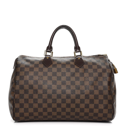 Louis Vuitton Damier Ebene Speedy 35 1 of 18