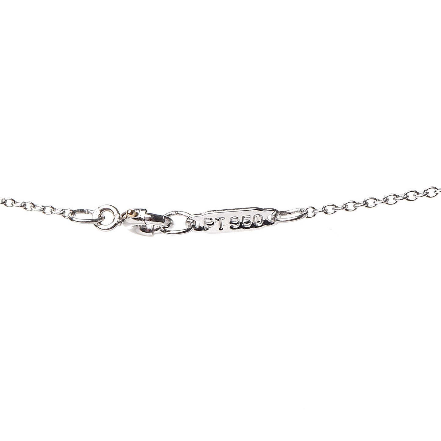 Platinum Diamond Heart Pave Pendant Necklace