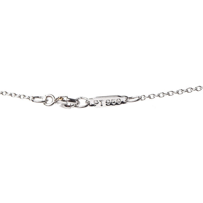 Tiffany Platinum Diamond Heart Pave Pendant Necklace 5 of 6