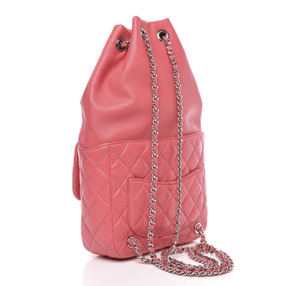 Chanel Lambskin Quilted Small in Seoul Backpack Pink 2 of 9