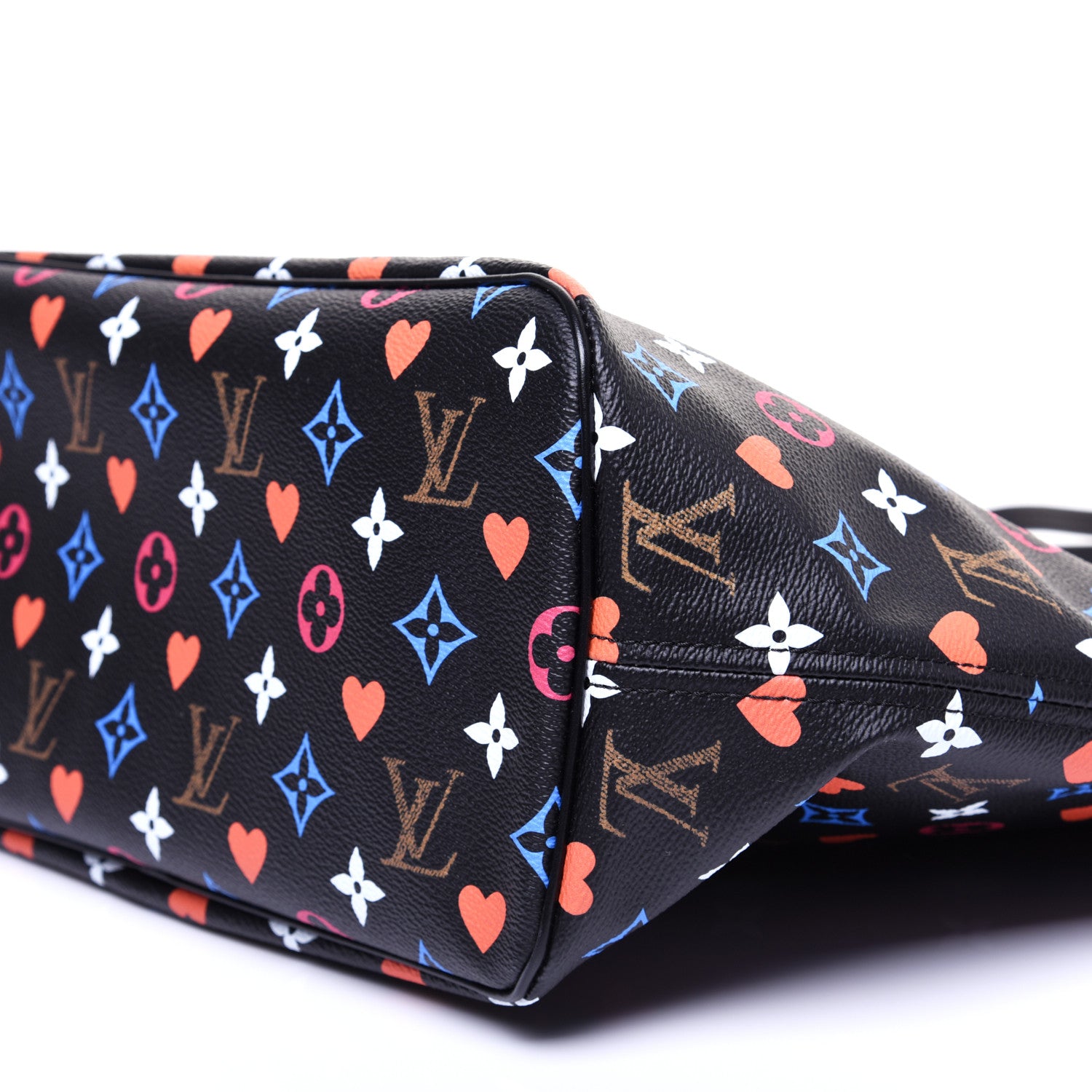 Louis Vuitton Game On Neverfull MM Black 7 of 10