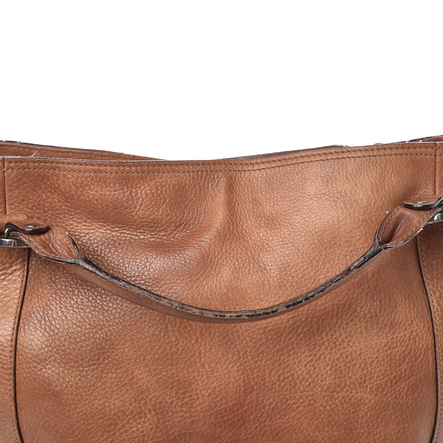 Gucci Pebbled Calfskin Medium Miss GG Top Handle Bag Light Cuir 11 of 18