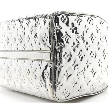 Louis Vuitton Monogram Miroir Speedy 35 Silver 9 of 9