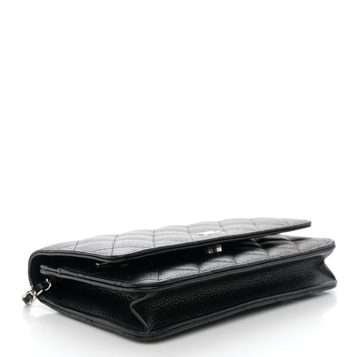 Chanel Caviar Quilted Wallet on Chain WOC Black 4 of 12