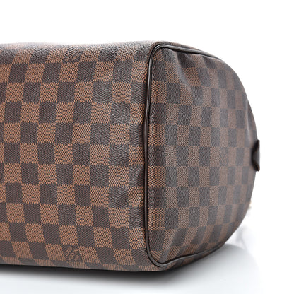 Louis Vuitton Damier Ebene Speedy 30 10 of 12