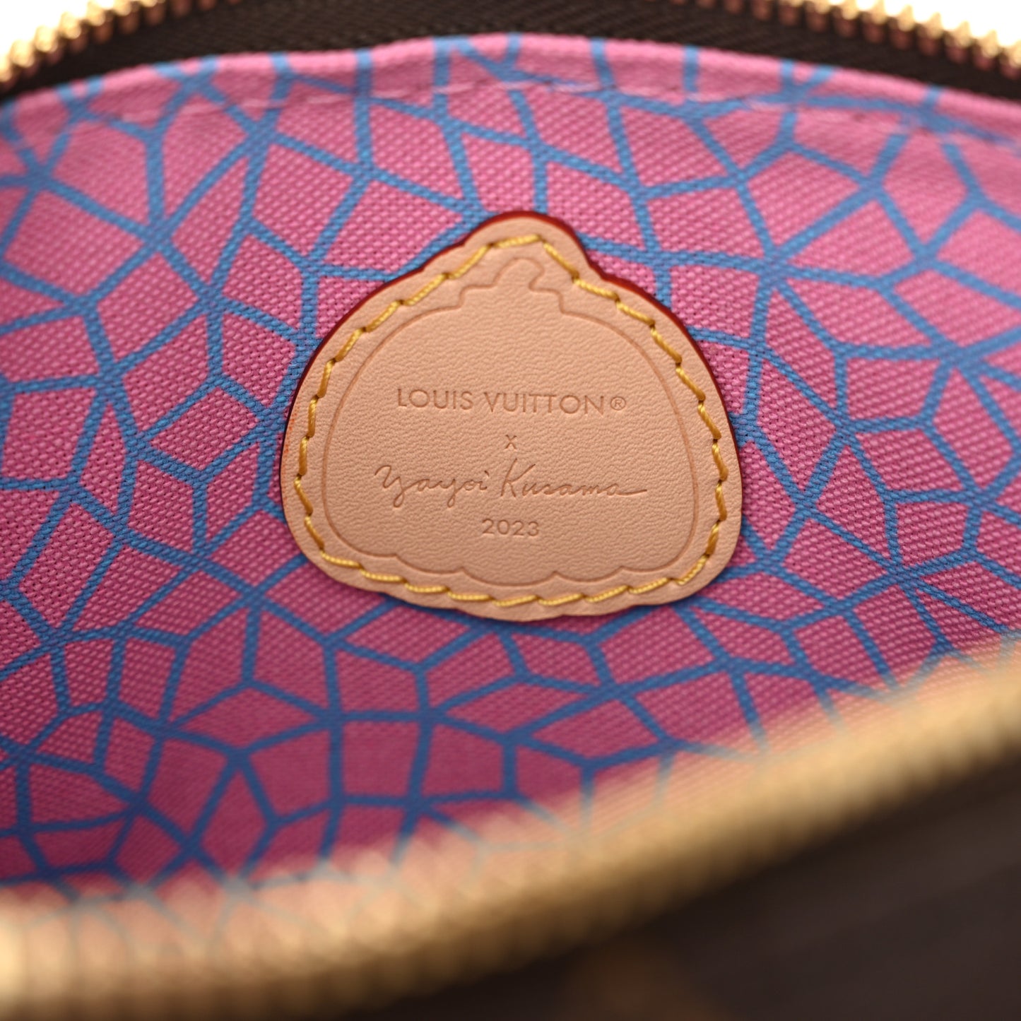 LV X YK Monogram Pumpkins Speedy Bandouliere 20