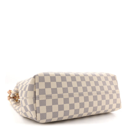 Louis Vuitton Damier Azur Graceful PM Rose Ballerine 4 of 9