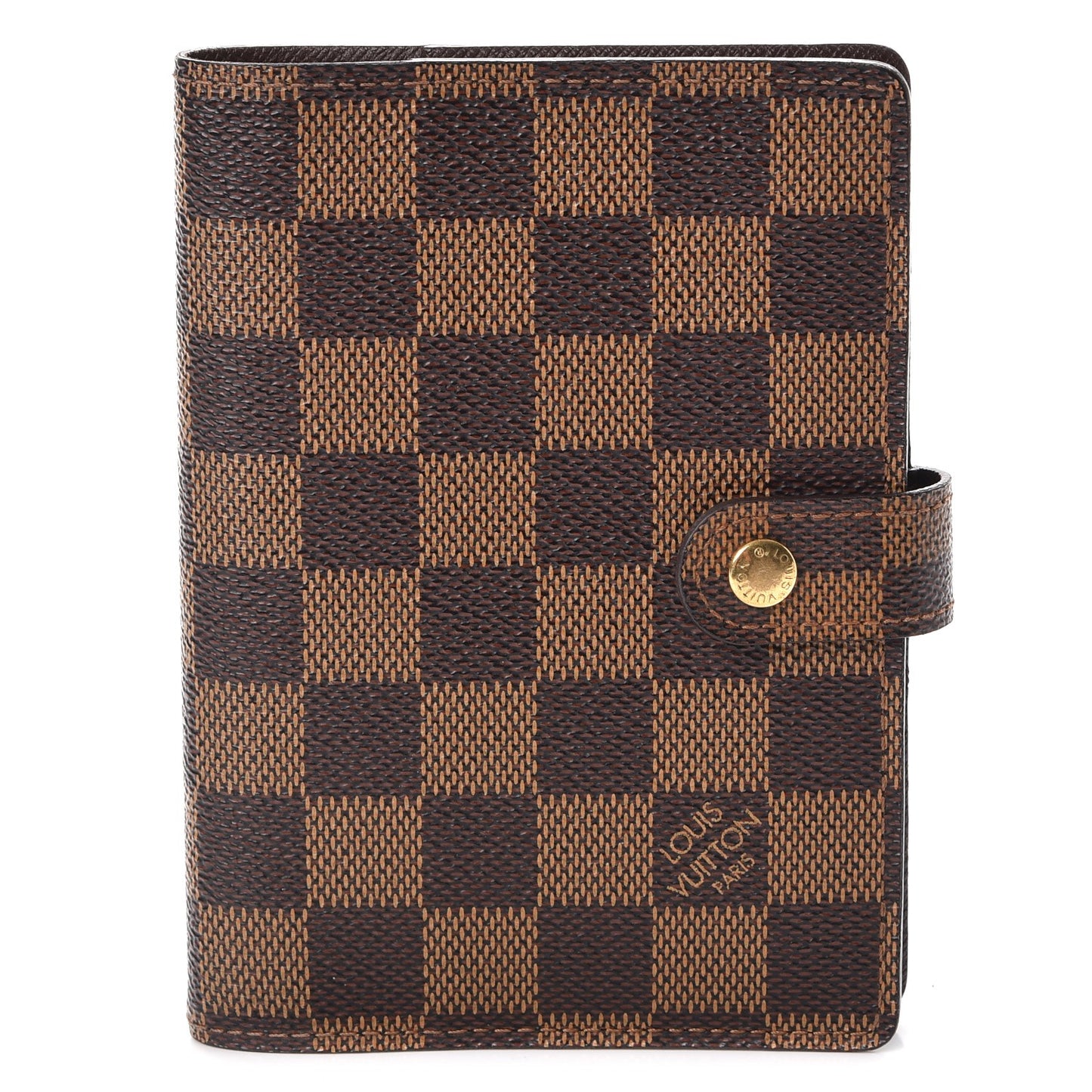Damier Ebene Small Ring Agenda Cover