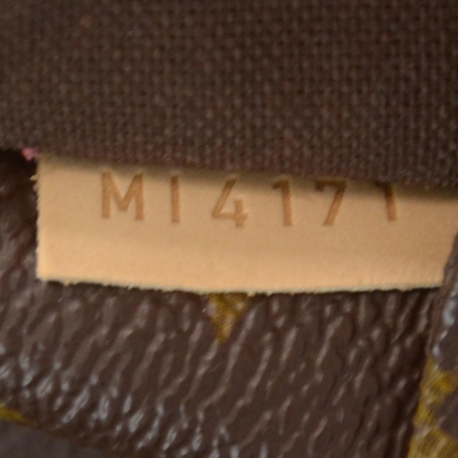 Louis Vuitton Monogram Menilmontant MM 5 of 6