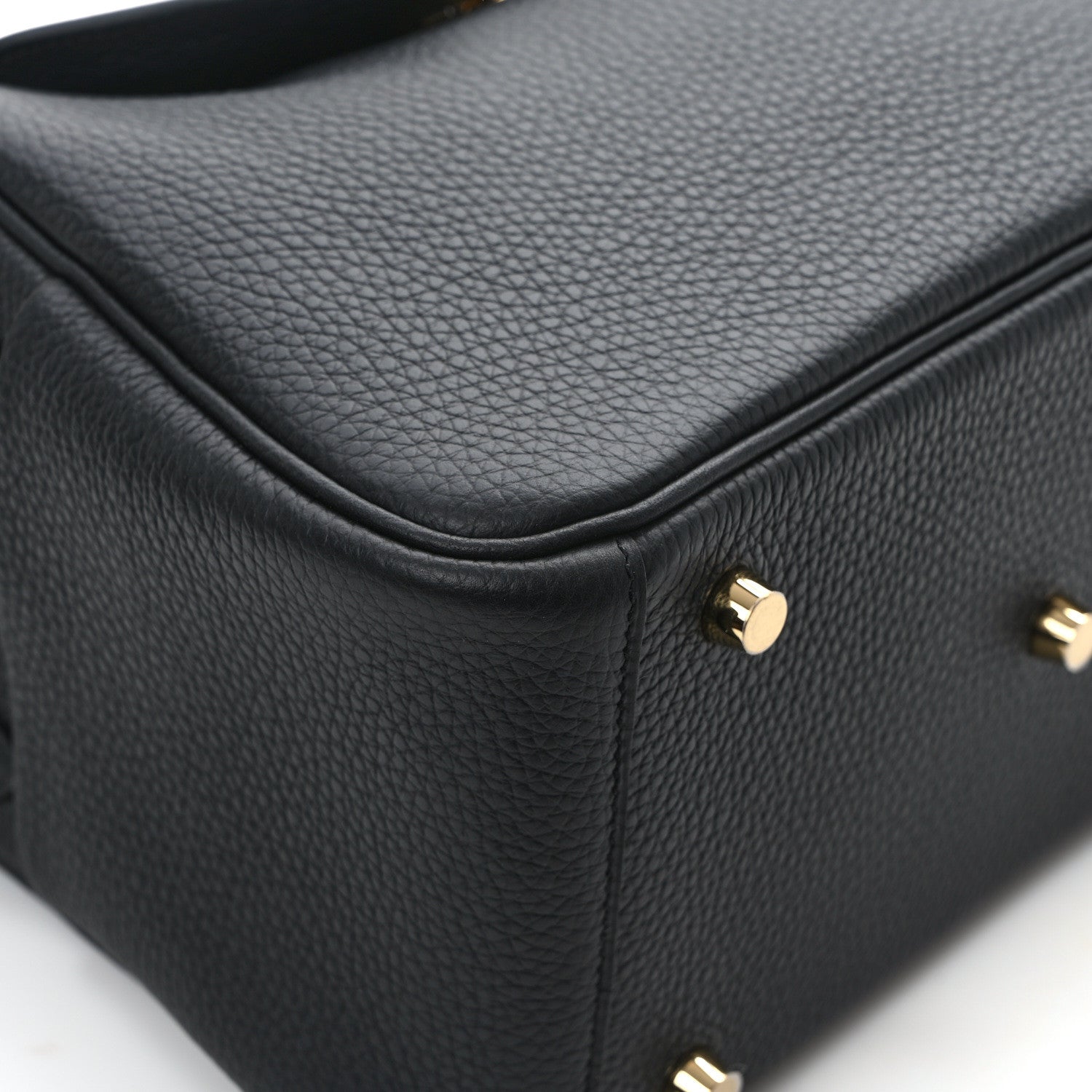 Hermes Taurillon Clemence Lindy 26 Black 11 of 13