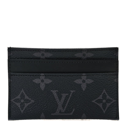 Louis Vuitton Monogram Eclipse Porte-Cartes Double Card Holder 1 of 8