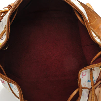 Louis Vuitton Monogram Multicolor Petit Noe White 5 of 6