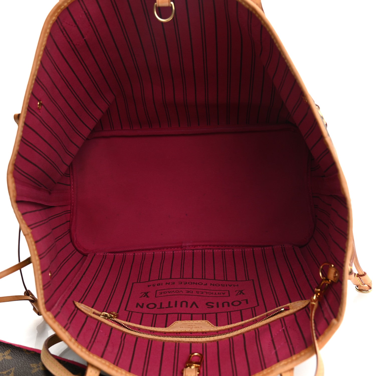 Louis Vuitton Monogram Neo Neverfull MM Pivoine 6 of 12