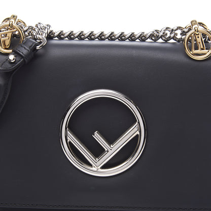 Fendi Vitello Century Opaco F is Fendi Small Kan I Shoulder Bag Black 11 of 11