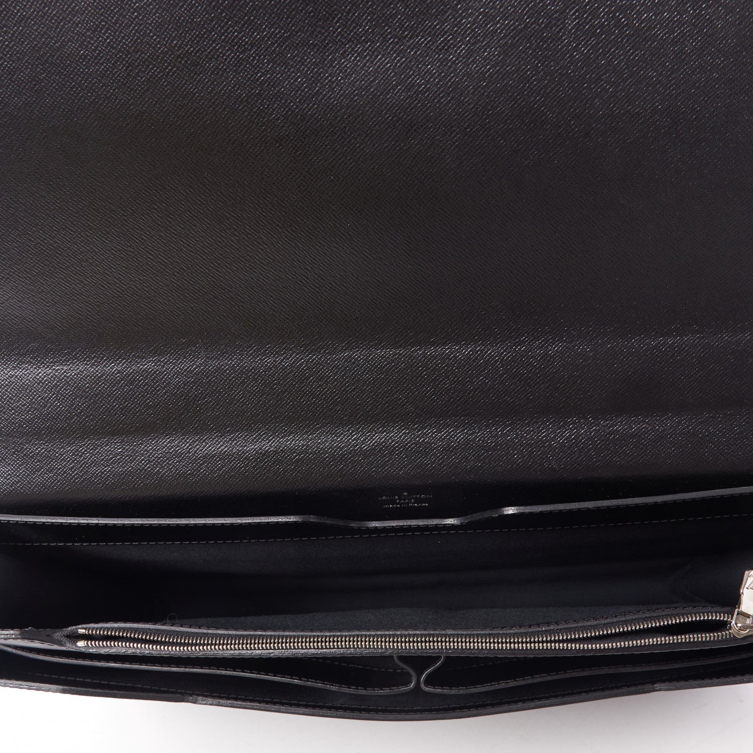 Louis Vuitton Epi Robusto 2 Compartment Briefcase Black 7 of 8