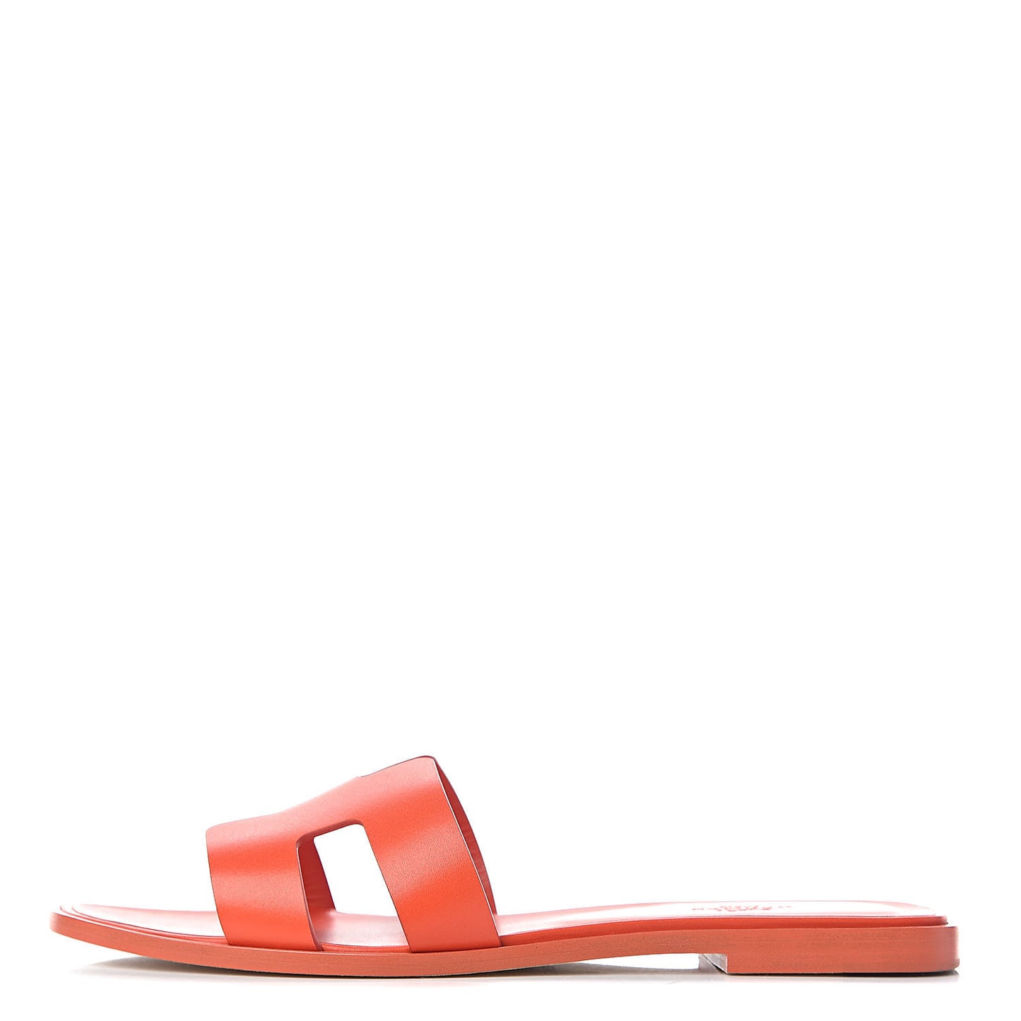 Calfskin Oran Sandals 40.5 Pavot