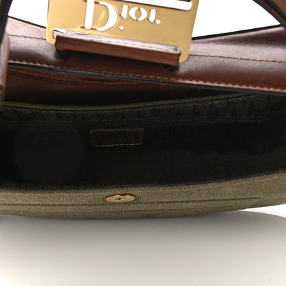 Christian Dior Canvas Calfskin Street Chic Columbus Ave Green 5 of 21
