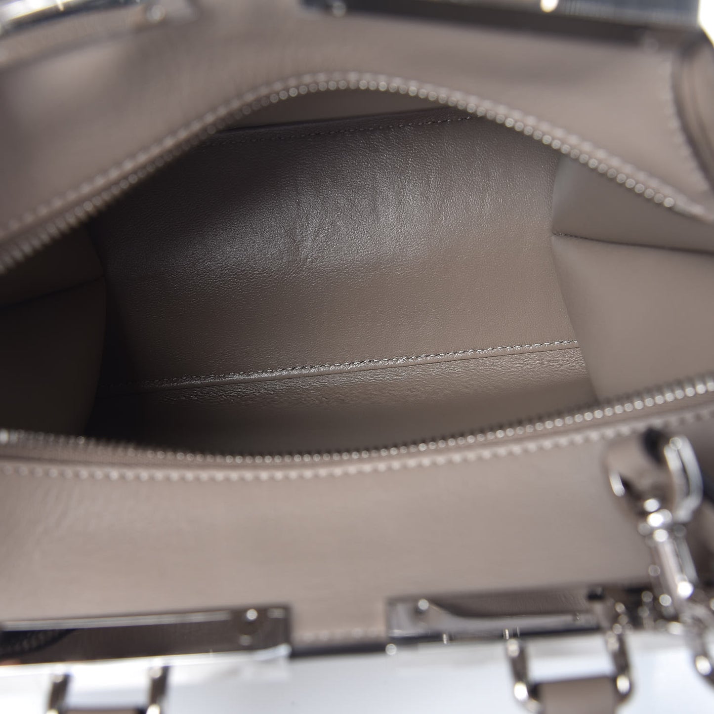 Vitello Dolce Ribbon Lace Up Mini 3Jours Tote Tortora Ceruleo