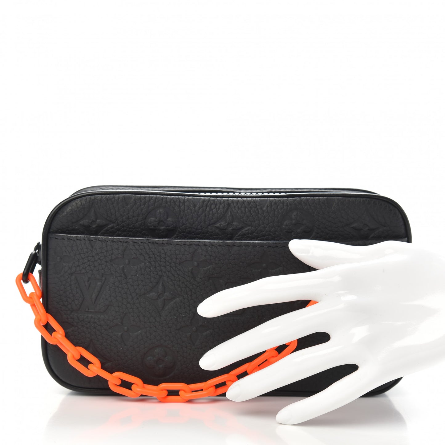 Taurillon Monogram Uniformes Solar Ray Soft Pochette Volga Belt Bag Black