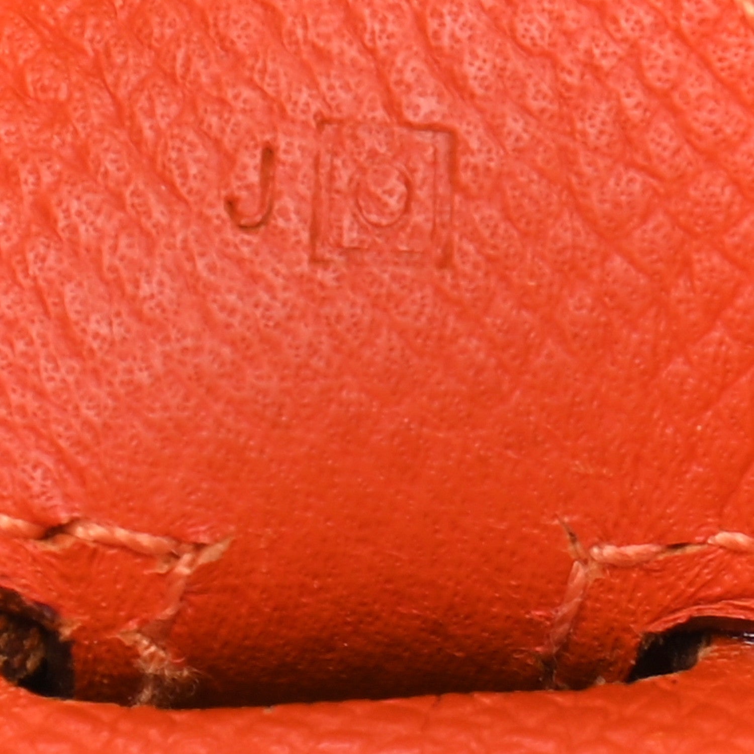 Hermes Epsom Evelyne III PM Orange 6 of 8