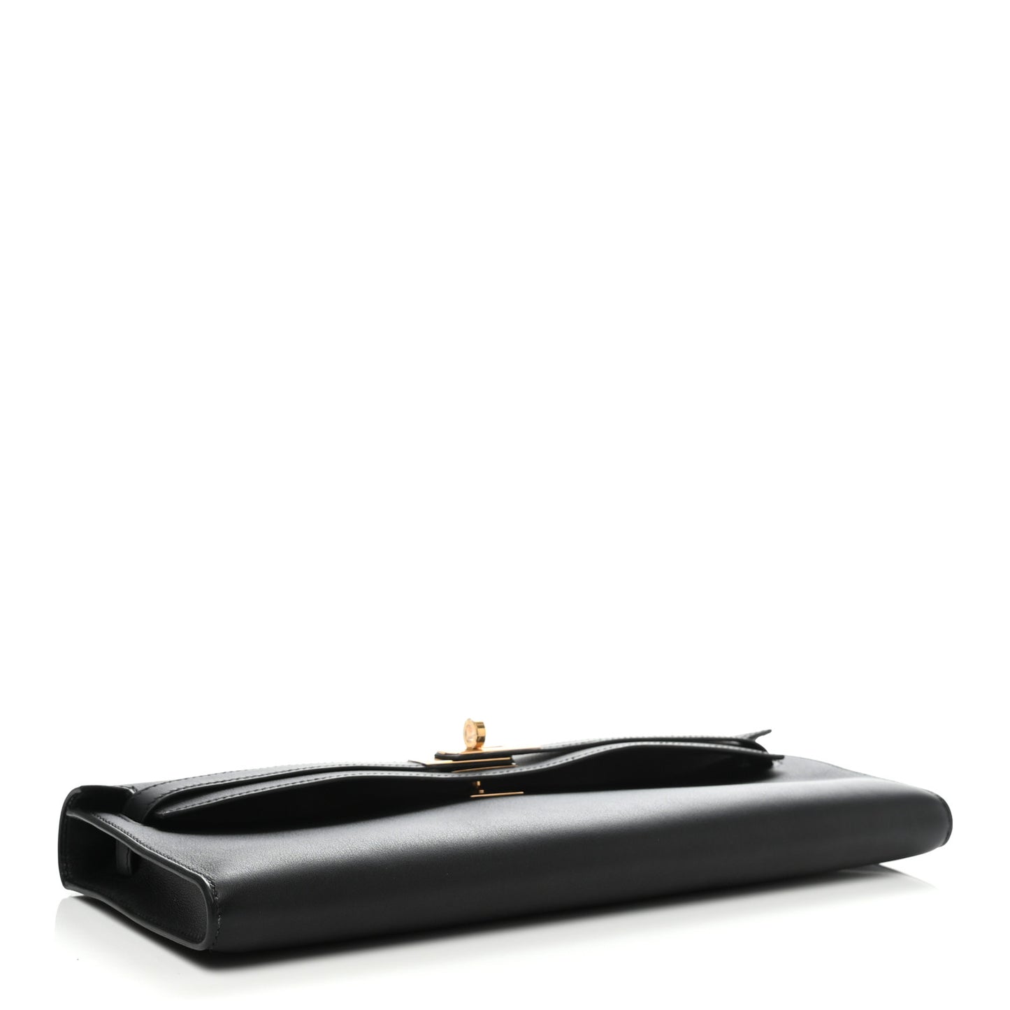 Swift Kelly Cut Clutch Pochette Black