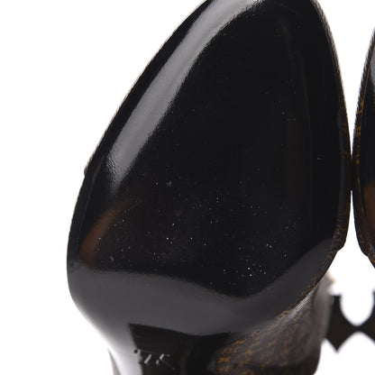 Louis Vuitton Monogram Silhouette Ankle Boots 40 10 of 12