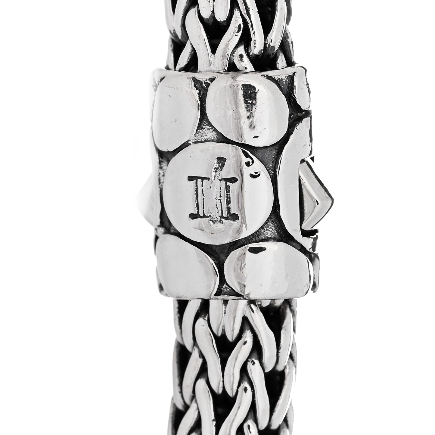 Sterling Silver Pink Topaz Batu Kali Bracelet