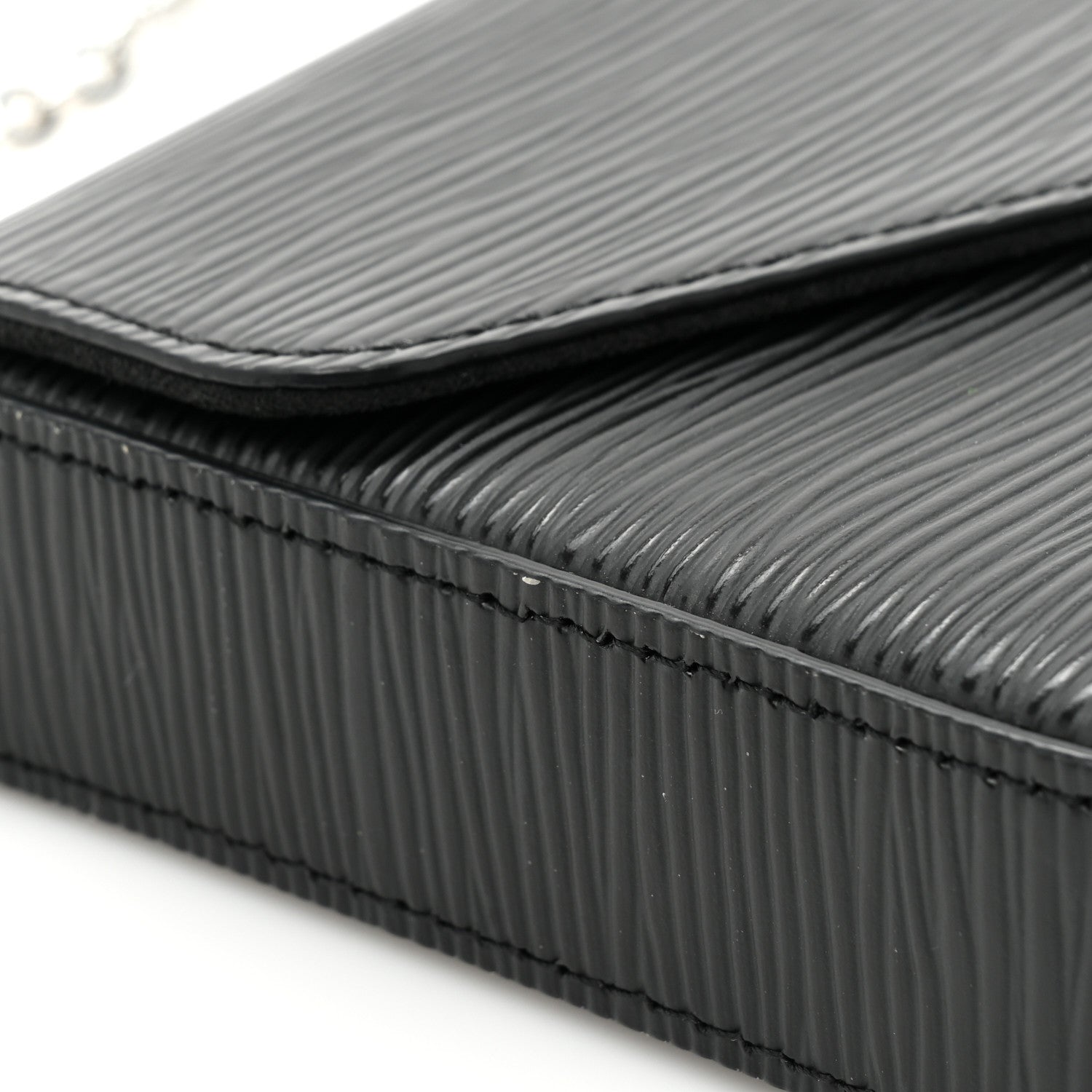 Louis Vuitton Epi Pochette Felicie Black 11 of 12