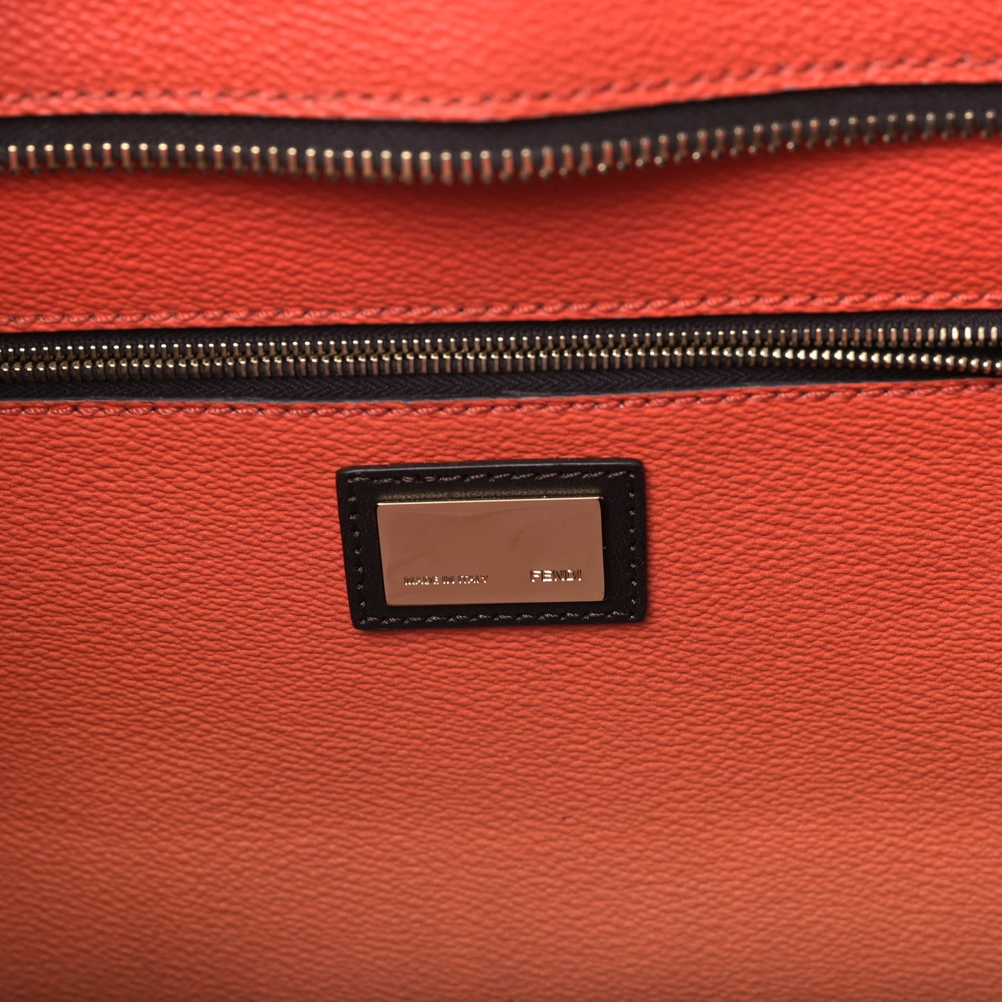 Zucca Spalmati Ombre Medium Roll Tote Tobacco Papavero
