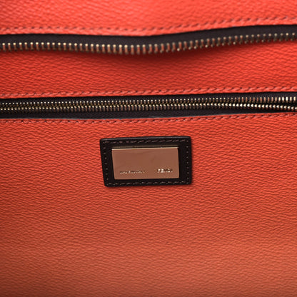 Fendi Zucca Spalmati Ombre Medium Roll Tote Tobacco Papavero 6 of 8