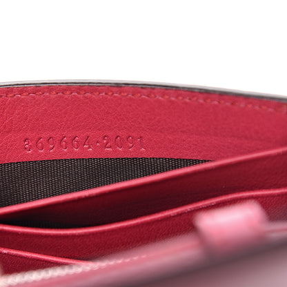 Gucci Calfskin Icon Wallet Red 9 of 20