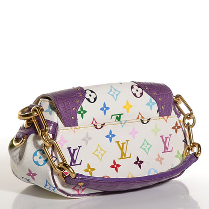 Louis Vuitton Alligator Monogram Multicolor Marilyn White 6 of 14