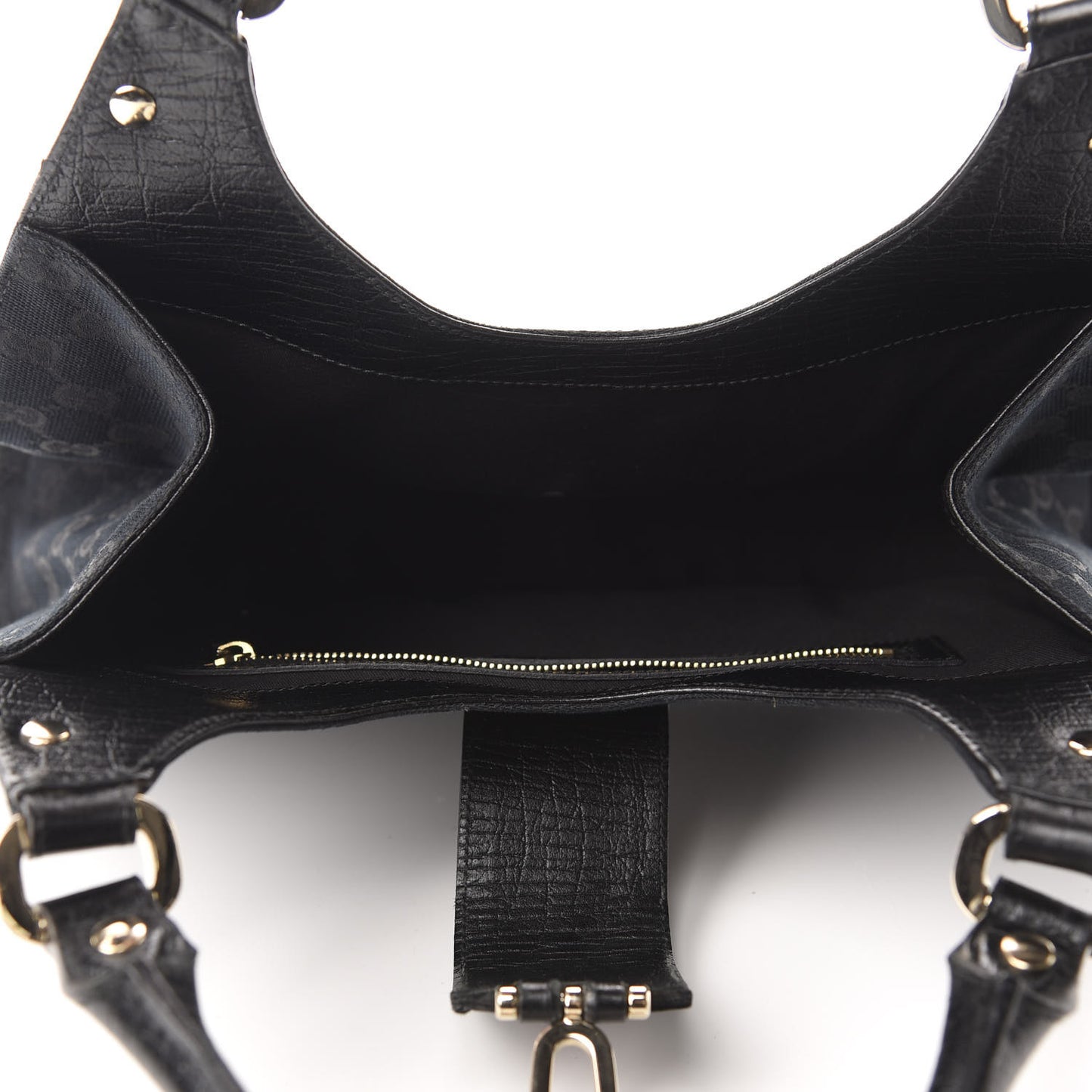 Monogram Web Junco Shoulder Bag Black