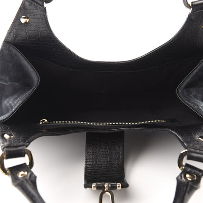 Gucci Monogram Web Junco Shoulder Bag Black 5 of 12