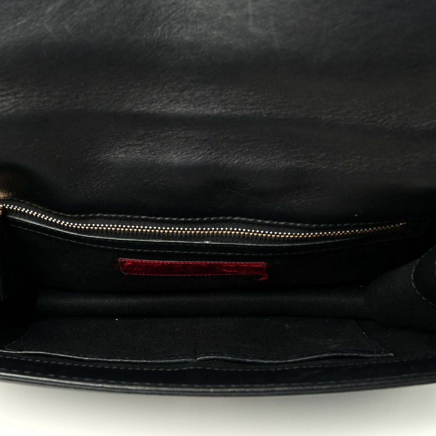 Valentino Garavani Vitello Large Glam Lock Rockstud Flap Black 4 of 4