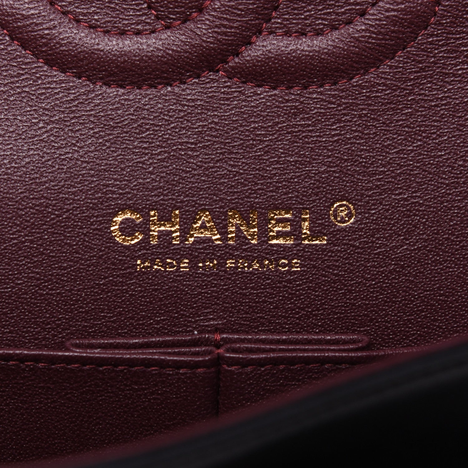 Chanel Lambskin Quilted Medium Double Flap Black 9 of 18