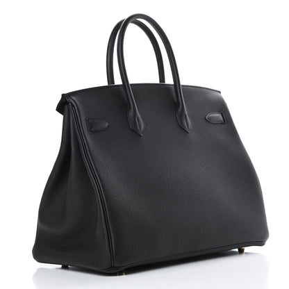Hermes Togo Birkin 35 Black 3 of 11