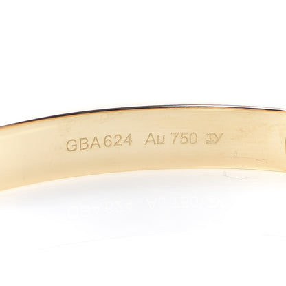 Cartier 18K Yellow Gold LOVE Bracelet 18 8 of 10