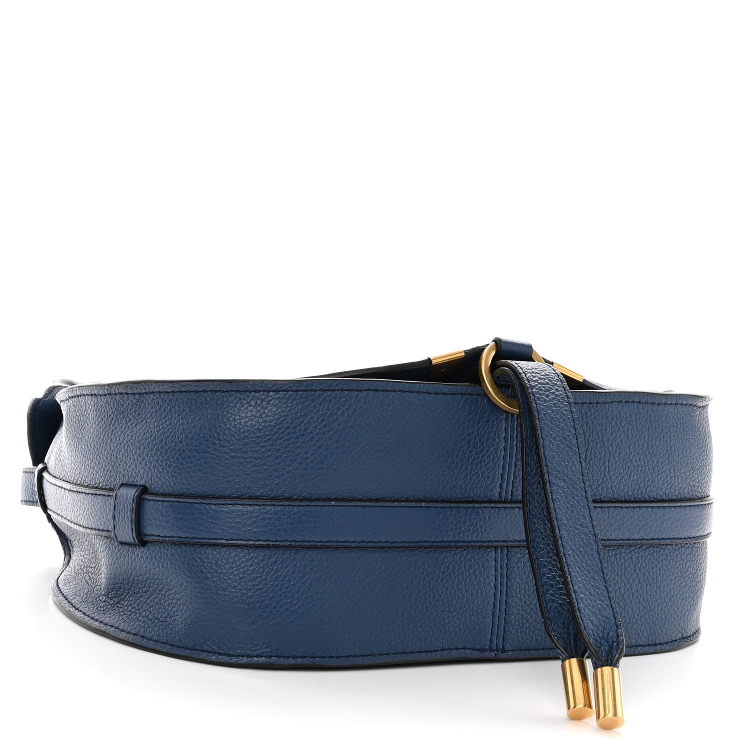 Chloe Calfskin Medium Marcie Round Crossbody Bag Royal Navy 4 of 11